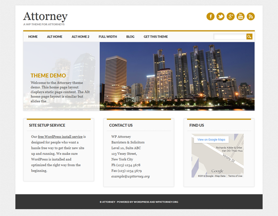 attorney free wordpress themes for lawyers