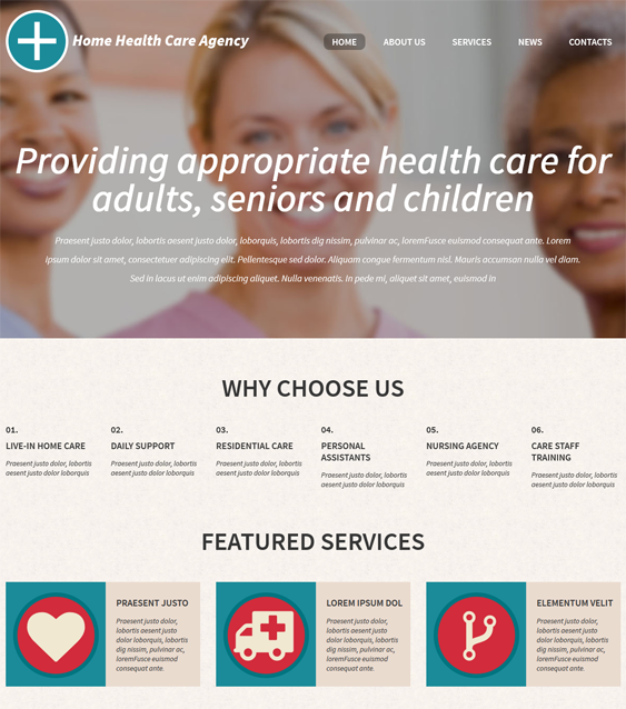 healthcare medical wordpress theme
