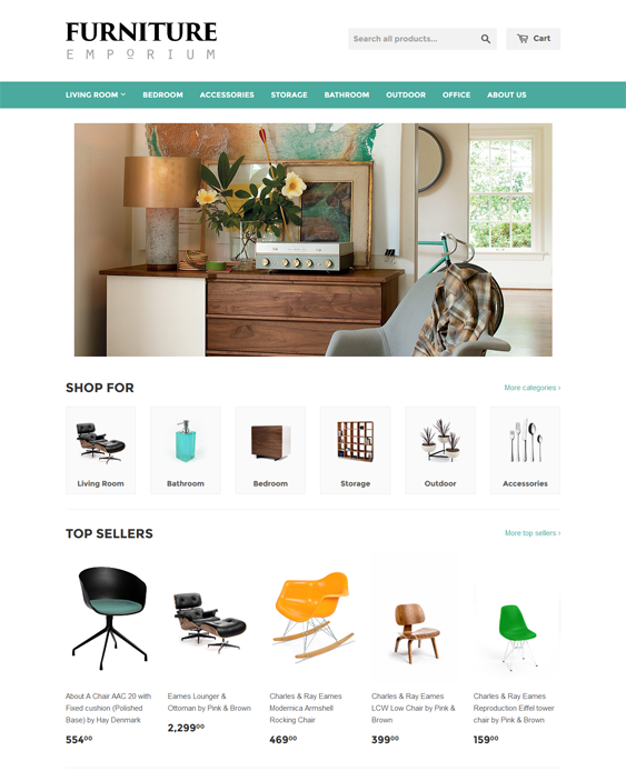 supply furniture shopify theme