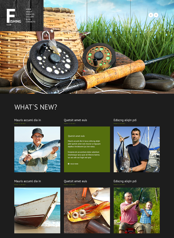 fishing sports wordpress themes