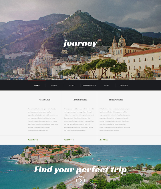 travel wordpress themes agency