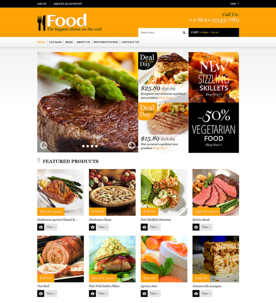 store1 food drink shopify themes