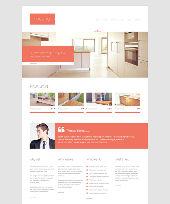 renting agency real estate wordpress themes