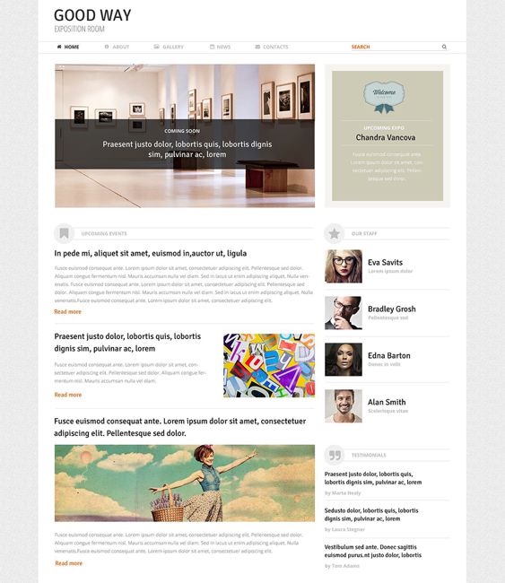 WordPress Themes for Museums | Site Bloom