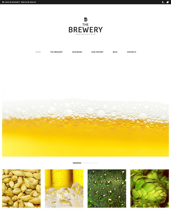 brewery wordpress themes 3