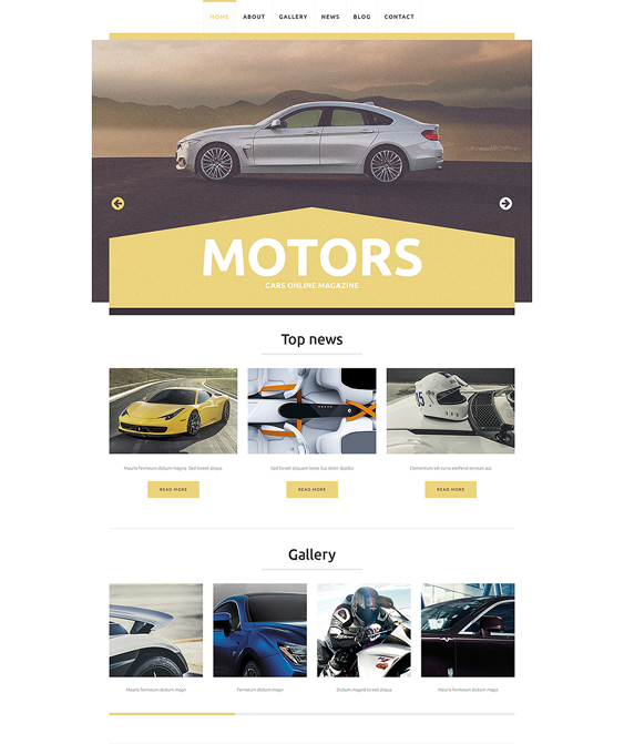 car vehicle automotive wordpress themes club