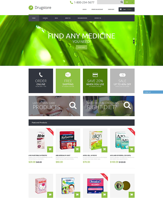 drugstore medical shopify themes