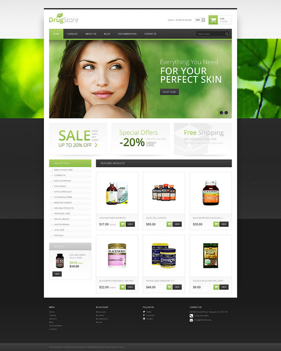 drugstore medical shopify themes 2