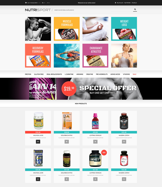 drug store3 medical magento themes
