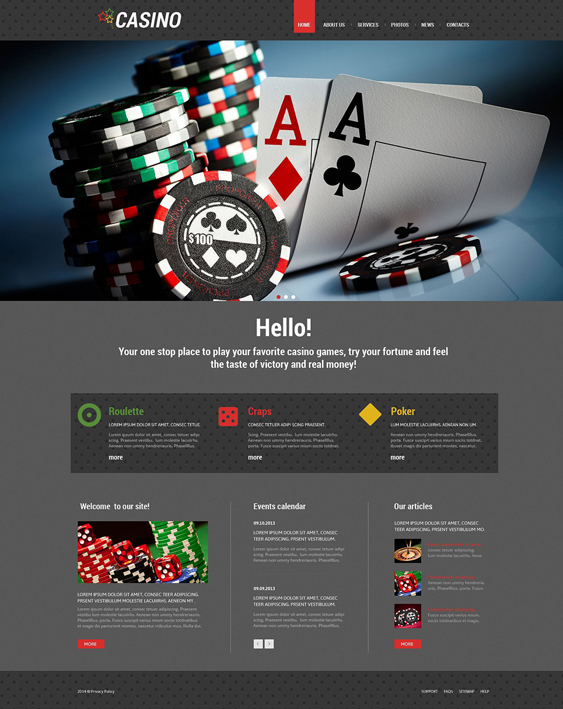 online casino wordpress themes