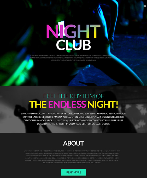 party wordpress themes for clubs