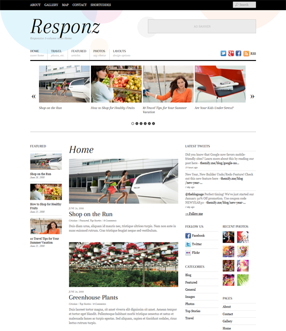 responz news magazine wordpress themes