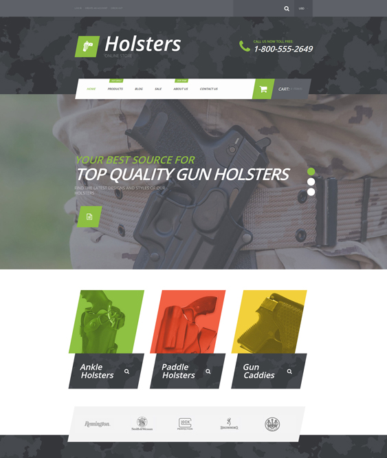 holsters sports shopify themes