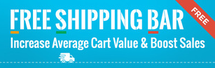 free shipping bar promotion bar shopify apps