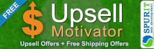 upsell motivator promotion bar shopify apps