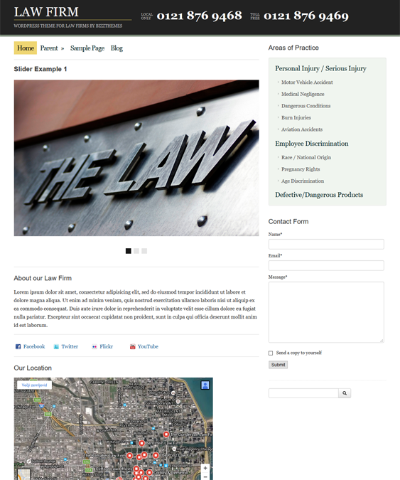 law firm lawyer attorney wordpress themes