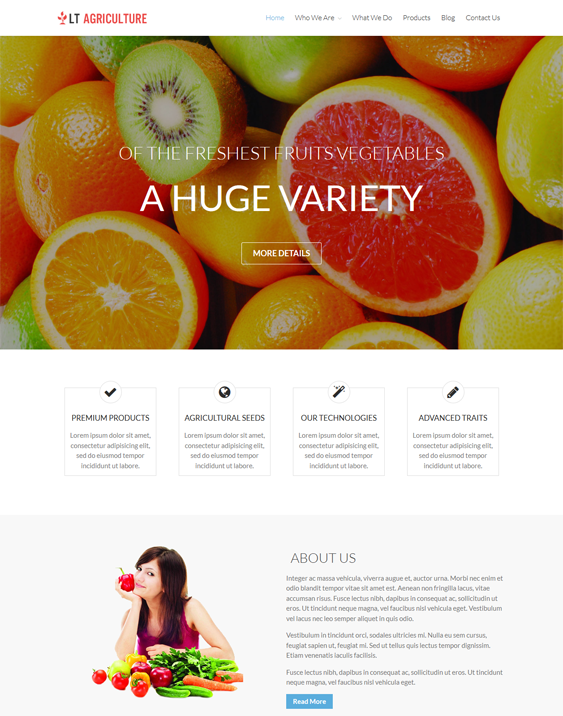 lt farms agriculture wordpress themes