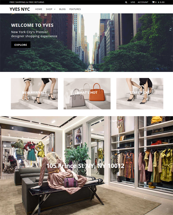 icon shopify themes womens clothing accessories