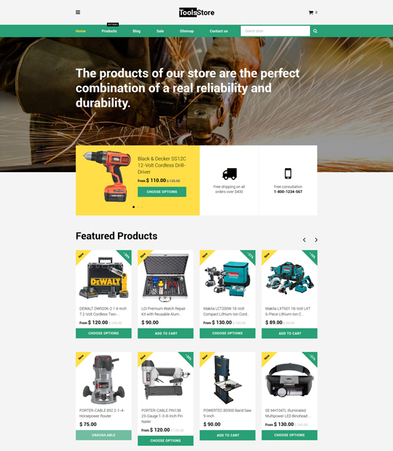 toolsstore responsive shopify themes