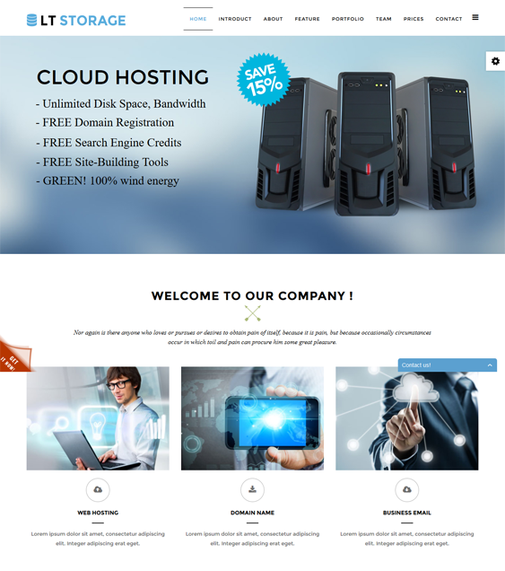 lt storage free web hosting joomla templates