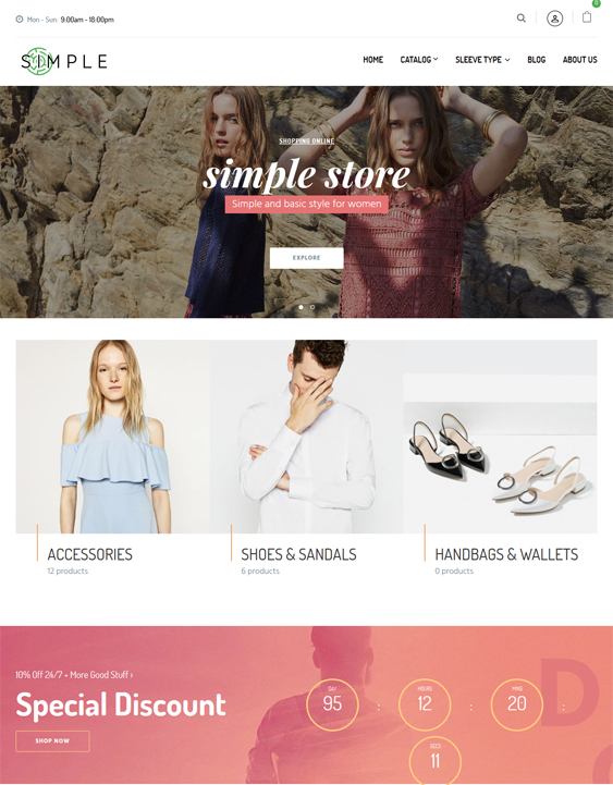 simple responsive shopify themes
