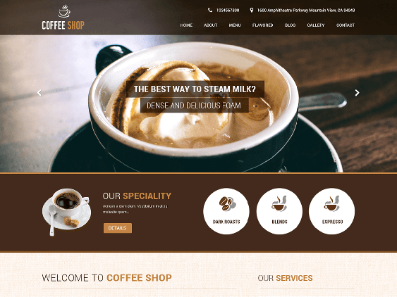 skt coffee restaurant wordpress themes