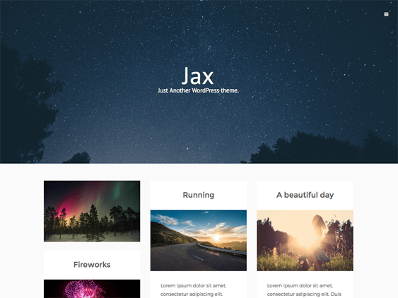 jax free masonry wordpress themes