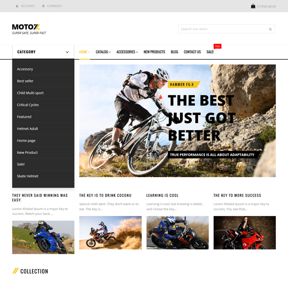 motozz sports fitness shopify themes