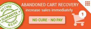 no cure no pay shopify apps for preventing shopping cart abandonment