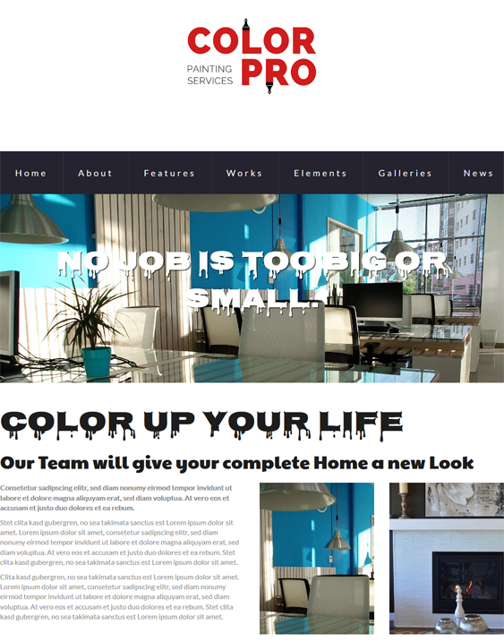 colorpro construction contractors wordpress themes