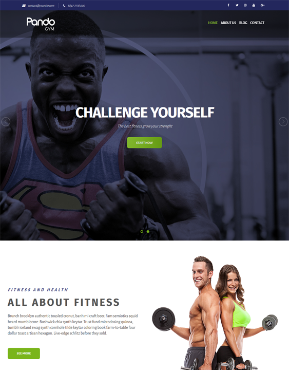 bundle fitness--gym-wordpress-theme