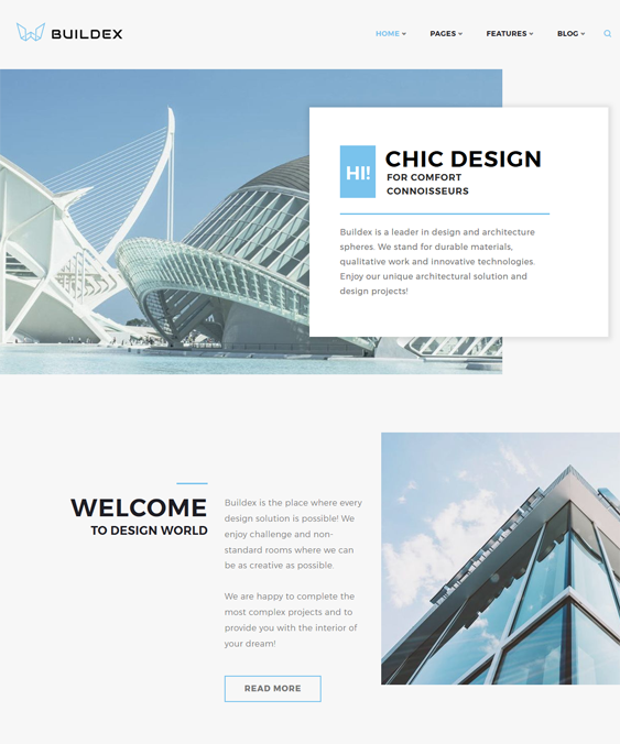 buildex architect architecture firm wordpress themes