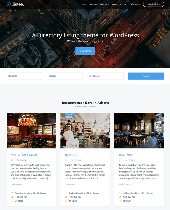 directory wordpress themes