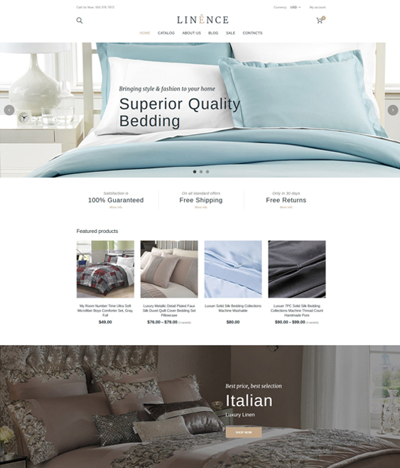 shopify themes homewares home decor