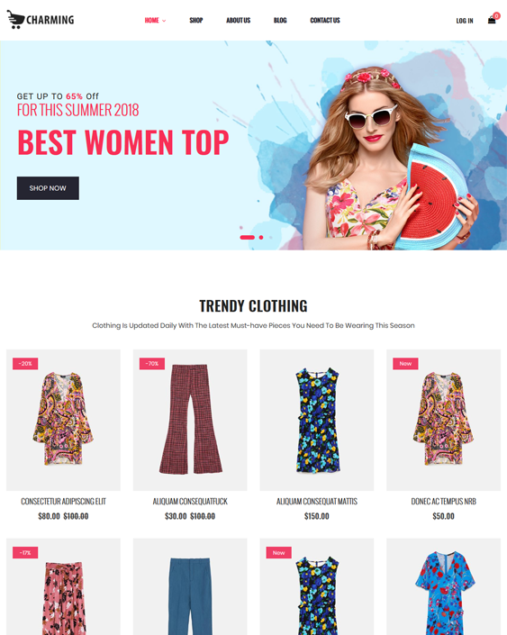 shopify themes womens clothing fashion