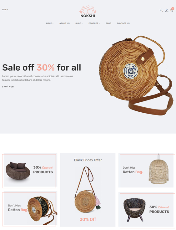 shopify themes purses handbags tote bags backpacks
