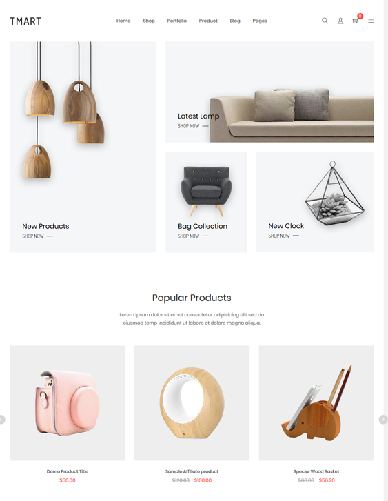 shopify themes furniture home decor