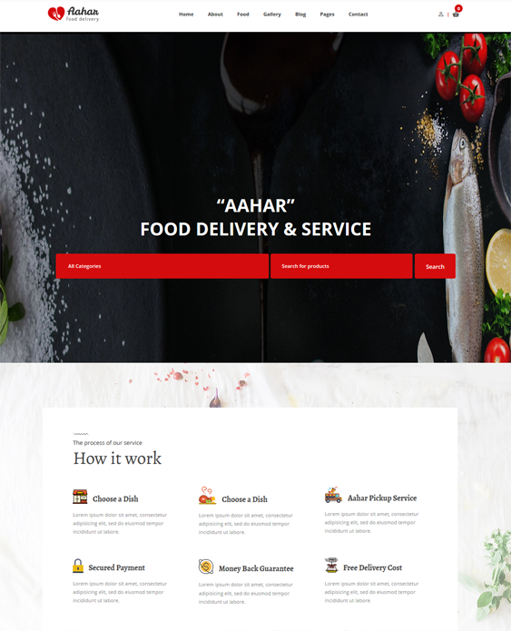 woocommerce themes food drink stores