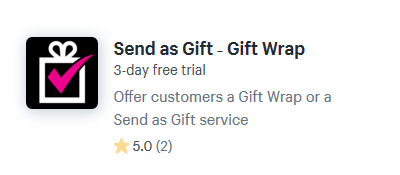 shopify apps gifts presents