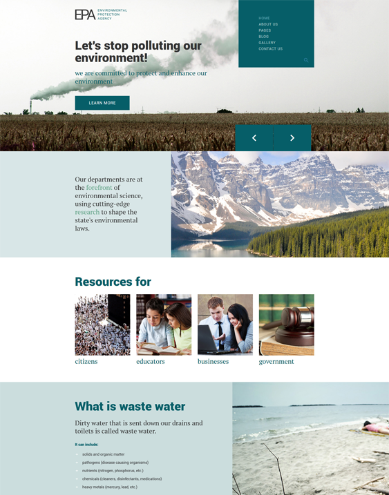 joomla templates green ecofriendly environmental websites