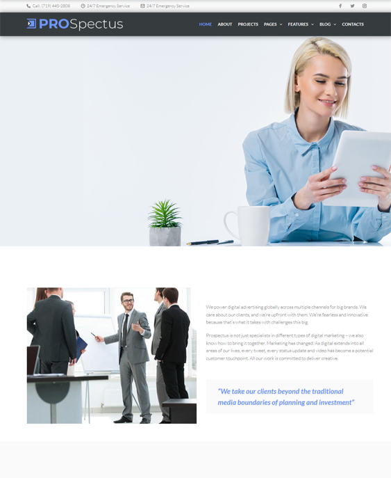 wordpress themes for marketing and advertising agencies