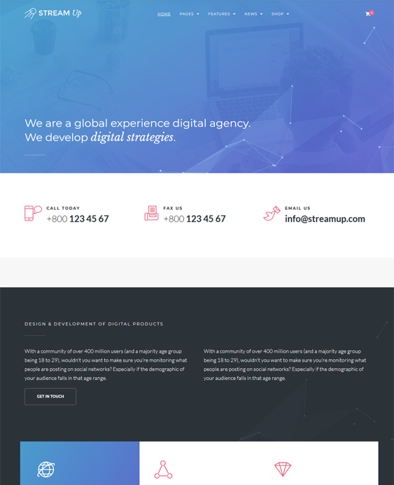 wordpress themes for marketing and advertising agencies