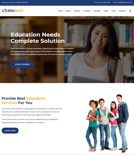 joomla templates education websites