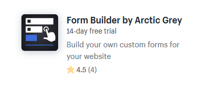 form builder shopify apps plugins