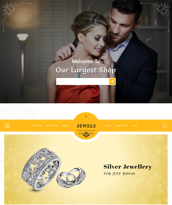 opencart themes watch jewelry stores