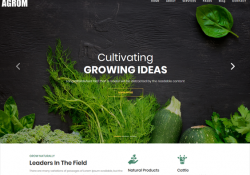 best wordpress themes farm agriculture websites feature