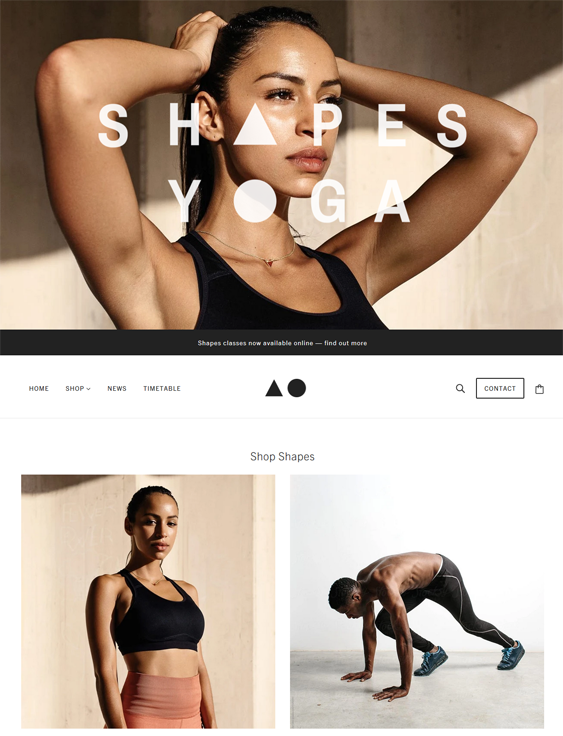 athleisure wear workout clothes shopify themes