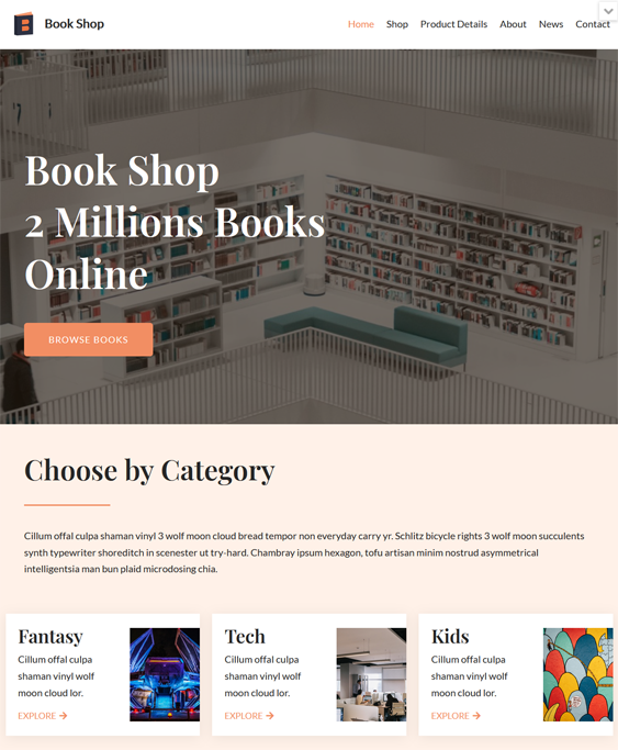 WordPress Themes For Ebooks, Book Stores, And Authors