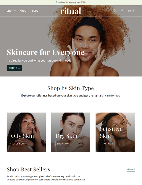 Shopify Themes For Cosmetics, Skincare, And Beauty And Grooming Products
